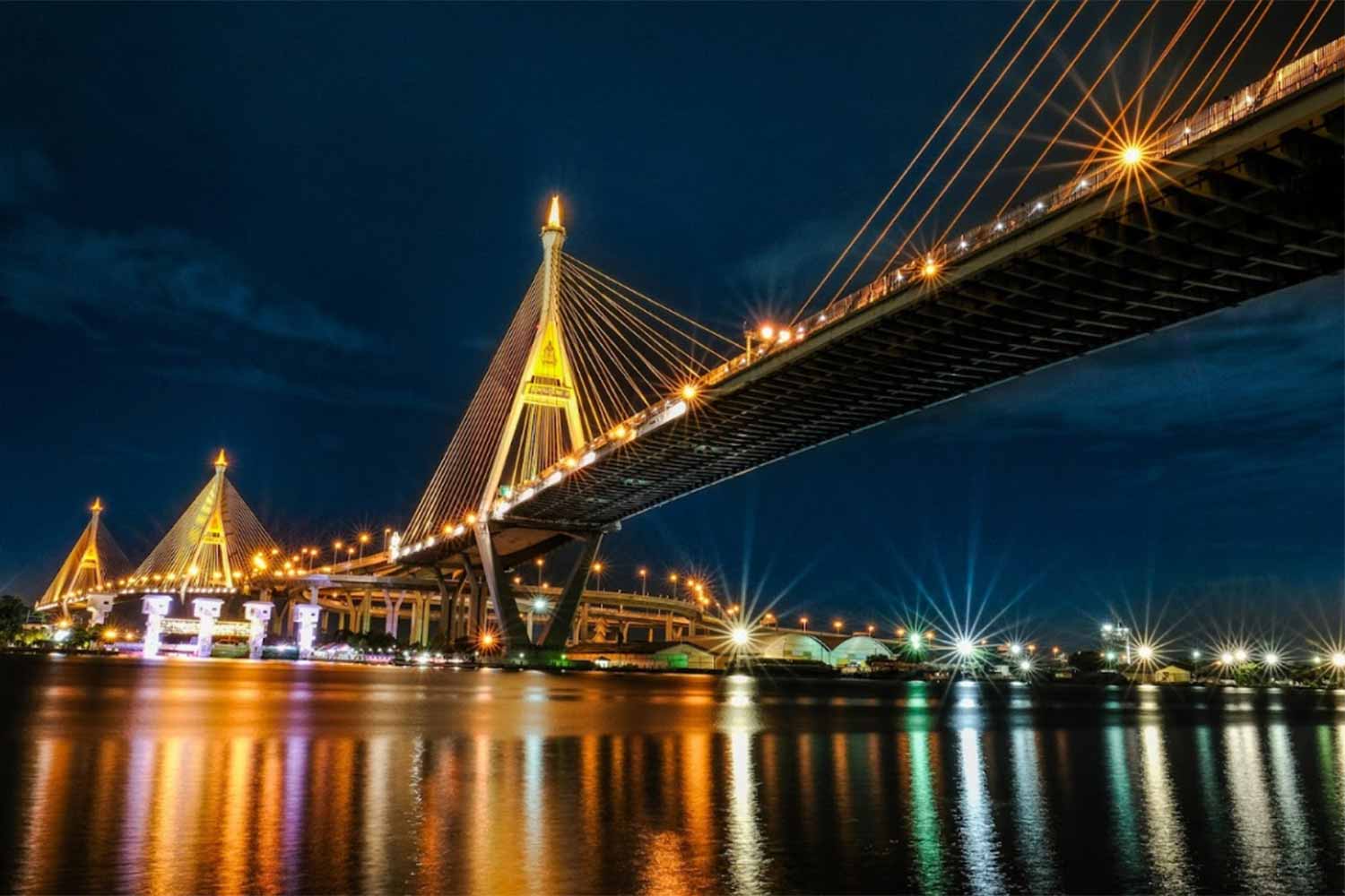 4. สะพานภูมิพล - Diya Hotel Srinakarin โรงแรมใกล้สนามบินสุวรรณภูมิ. ที่พักใกล้สุวรรณภูมิ 